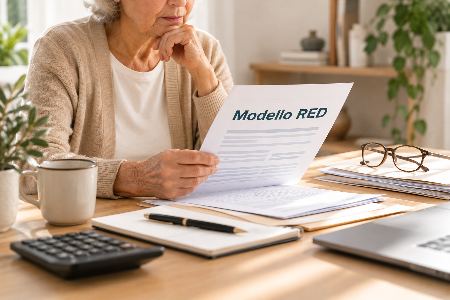 Modello RED per pensionati